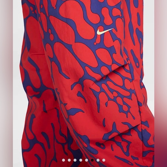 Nike Sportswear Project F.R.O.G. Parachute Pants HQ0467-635 Men’s Sizes Red - Picture 6 of 15